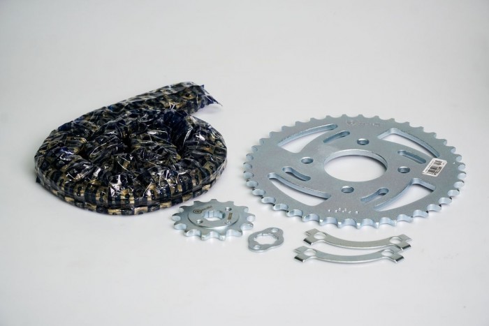 KIT ARRASTRE - AKT TTX 200 4 HUECOS (PT39C-PD13C-520-H-110-C) NIQUELADA CASSARELLA