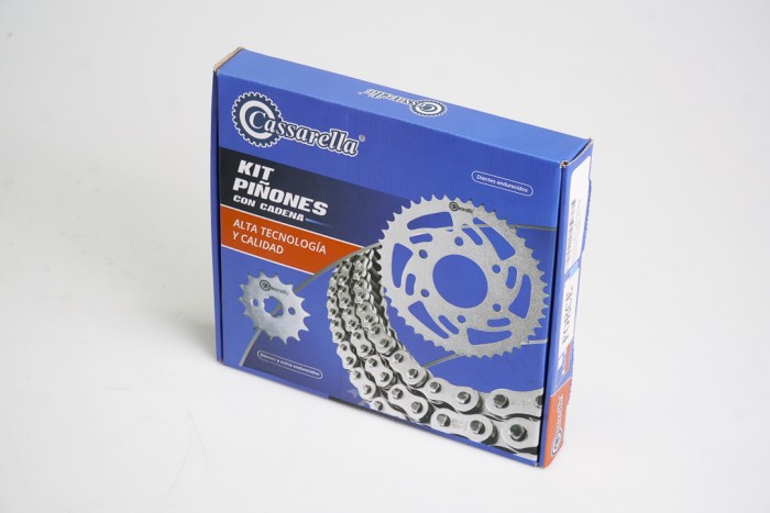 KIT ARRASTRE - SZR 160 FORCE 6 HUECOS (PT47C-PD13C-428-H-138-C) DORADA CASSARELLA