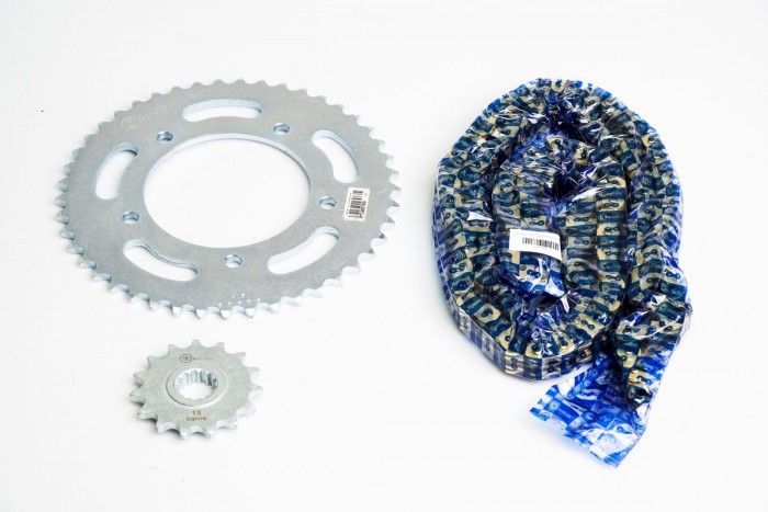 KIT ARRASTRE - YZFR 600 5 HUECOS (PT45C - PD15C - 520 - H- 120C) DORADA O´RING CASSARELLA