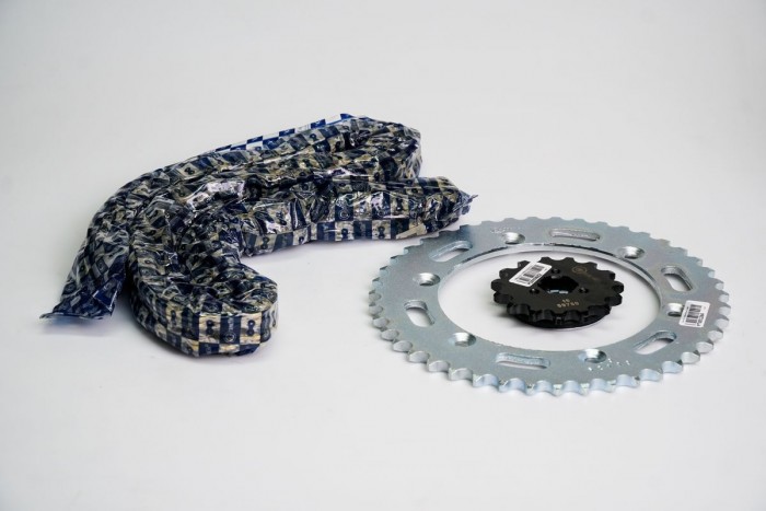 KIT ARRASTRE - DR 650 6 HUECOS (PT43C-PD15C-520-H-120-C) DORADA O'RING CASSARELLA