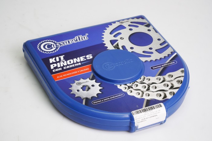 KIT ARRASTRE - SIGMA SE 150 MODELO 2021 - 6 HUECOS (PT49C-PD15C-428-H-132-C) DORADA CASSARELLA