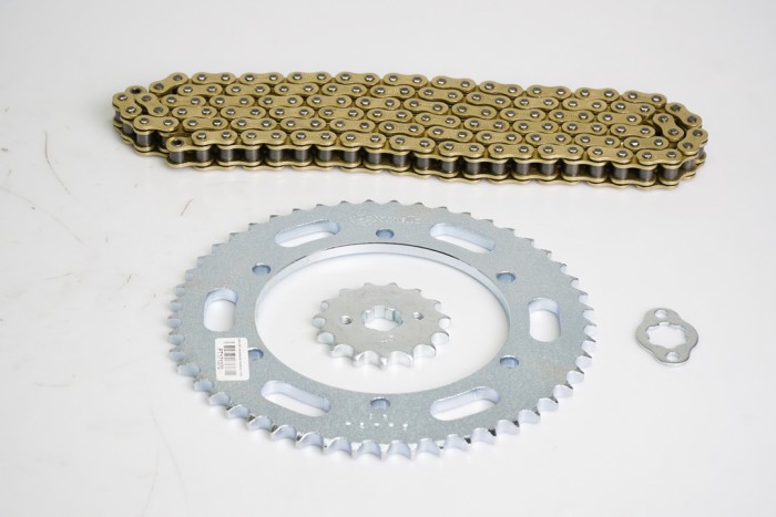 KIT ARRASTRE - SIGMA SE 150 MODELO 2021 - 6 HUECOS (PT49C-PD15C-428-H-132-C) DORADA CASSARELLA