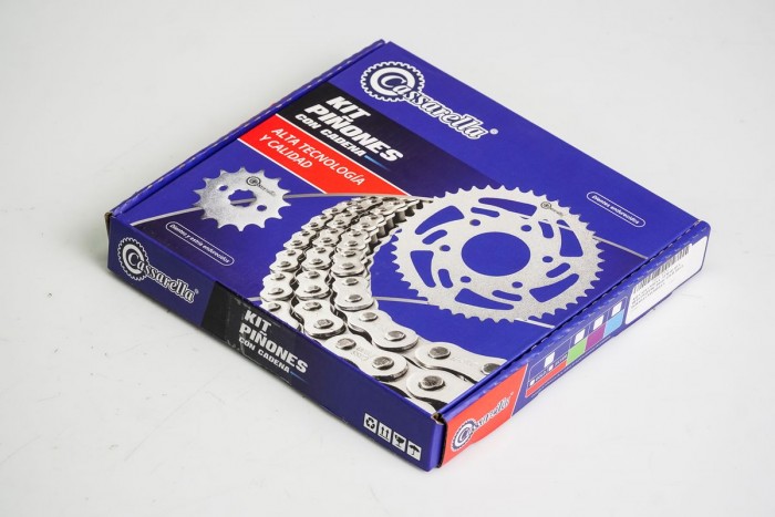 KIT ARRASTRE - SYM SR 115 4 HUECOS (PT36C-PD14C-428-H-110-C) DORADA CASSARELLA