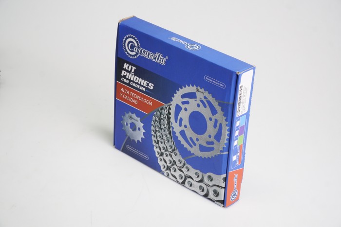 KIT ARRASTRE - MRX ARIZONA 200 (PT46C - PD15C - 428 - H- 132C) DORADA O´RING CASSARELLA