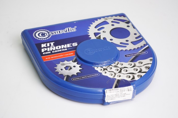 KIT ARRASTRE - VICTORY NITRO 151 - 4 HUECOS (PT46C-PD15C-CA428-H-132-C) NIQUELADA CASSARELLA