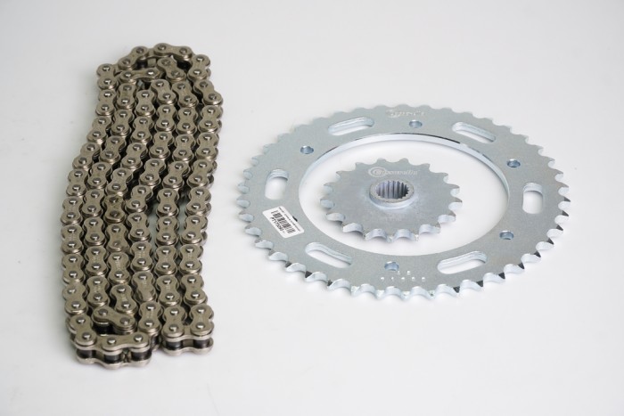 KIT ARRASTRE - APACHE 310 6 HUECOS (PT42C - PD17C - 520 -H- 120C) NIQUELADA CASSARELLA