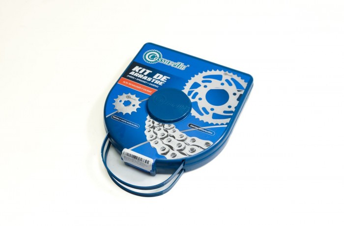 KIT ARRASTRE - VENOM 18 4 HUECOS (PT42C-PD15C-428-H-132-C) DORADA O´RING CASSARELLA