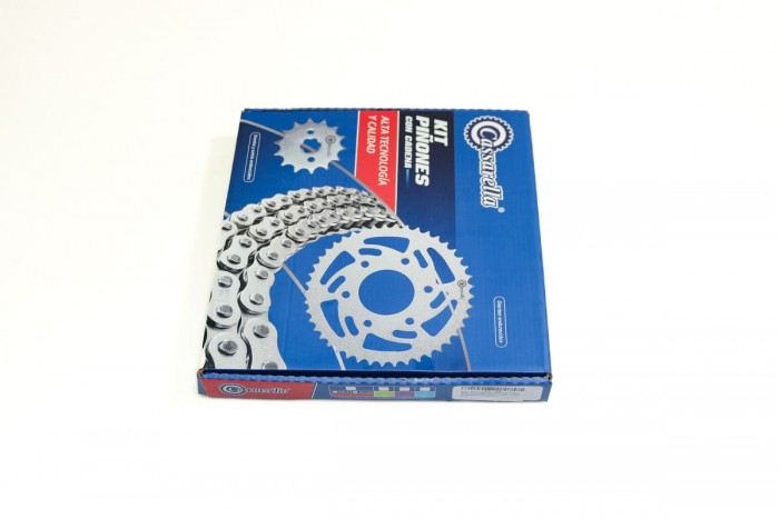 KIT ARRASTRE - PULSAR N 250 6 HUECOS (PT44C-PD15C-520-H-110-C) DORADA CASSARELLA