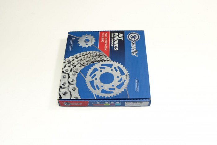 KIT ARRASTRE - PULSAR N 250 6 HUECOS (PT44C-PD15C-520-H-110-C) DORADA O'RING CASSARELLA