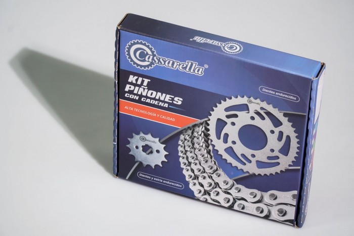 KIT ARRASTRE - INAZUMA 250 5 HUECOS (PT46C-PD14C-520-H-120-C) DORADA CASSARELLA