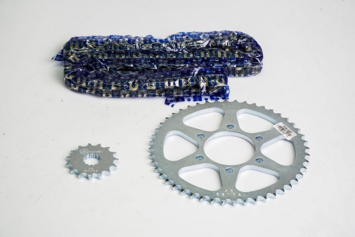 KIT ARRASTRE - QMR 200 6 HUECOS (PT48C-PD15C-428-H-134-C) DORADA CASSARELLA