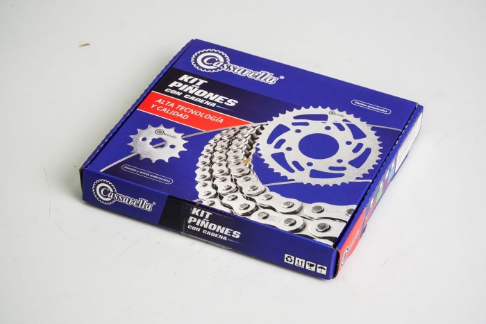 KIT ARRASTRE - UM DSF 125 6 HUECOS (PT47C-PD16C-428-H-132-C) DORADA CASSARELLA