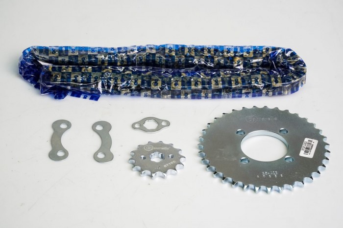 KIT ARRASTRE - VIVAX 115 4 HUECOS (PT35C-PD14C-428-H-100-C) DORADA CASSARELLA