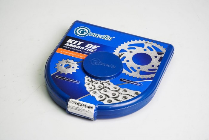 KIT ARRASTRE - SIGMA-5 A 100 4 HUECOS (PT38C-PD14C-428--120-C) DORADA CASSARELLA