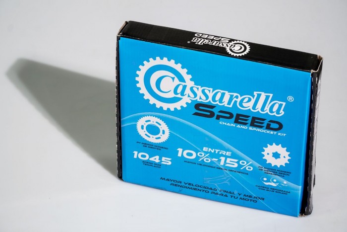 KIT ARRASTRE - PULSAR NS 200 6 HUECOS (PT37C-PD14C-520-H-110-C) DORADA SPEED CASSARELLA