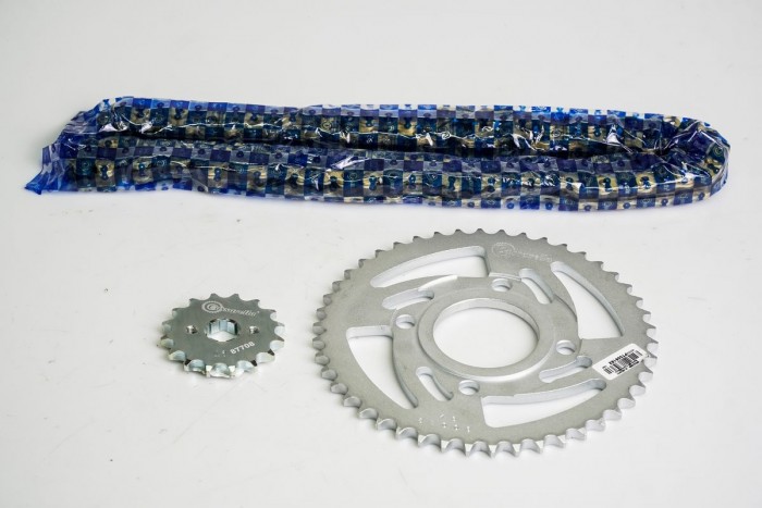 KIT ARRASTRE - TX 200 RIN-RADIOS 4 HUECOS (PT46C-PD16C-428-H-132-C) DORADA CASSARELLA