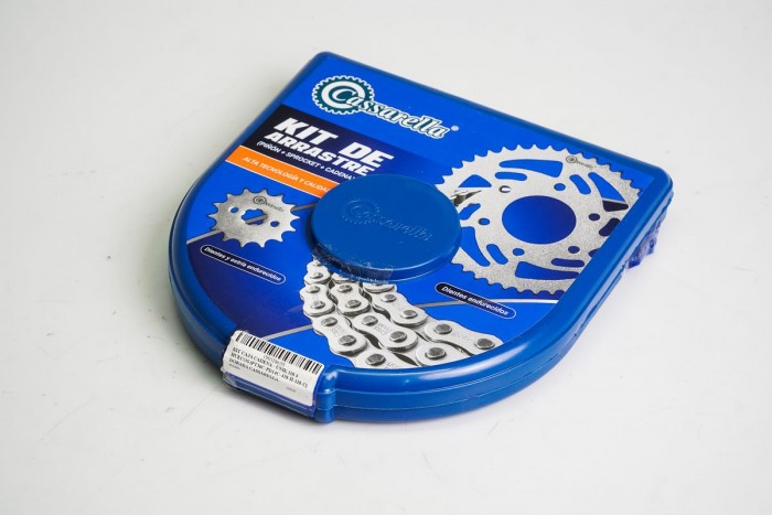 KIT ARRASTRE - UNIK 110 4 HUECOS (PT36C-PD14C-428-H-110-C) DORADA CASSARELLA