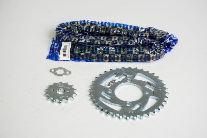 KIT ARRASTRE - UNIK 110 4 HUECOS (PT36C-PD14C-428-H-110-C) DORADA CASSARELLA