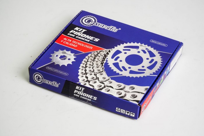 KIT ARRASTRE - VIVA 115 4 HUECOS (PT35C-PD14C-428-H-100-C) DORADA CASSARELLA