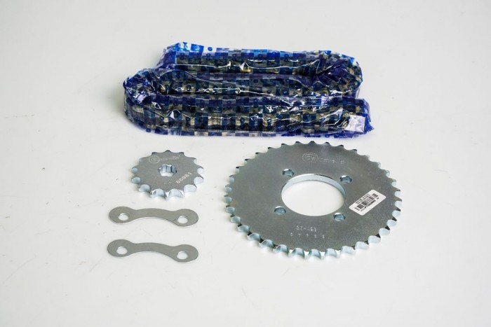 KIT ARRASTRE - VIVA 115 4 HUECOS (PT35C-PD14C-428-H-100-C) DORADA CASSARELLA