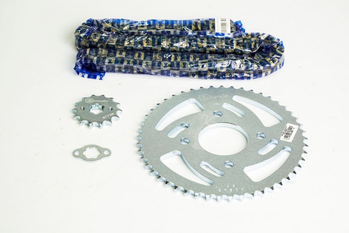 KIT ARRASTRE - XL J 185 4 HUECOS (PT49C-PD14C-428-H-120-C) DORADA CASSARELLA