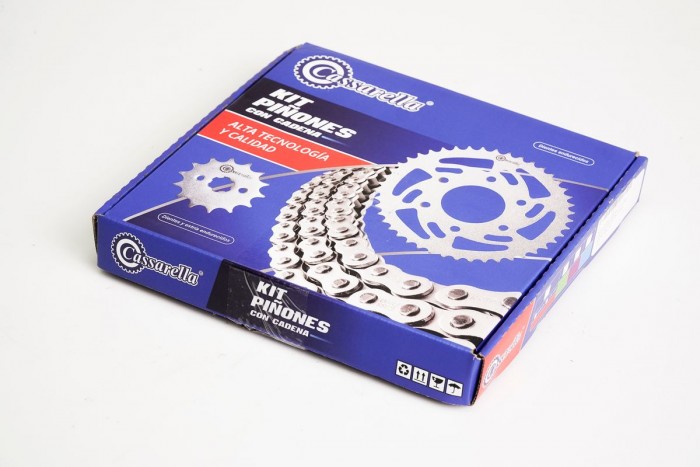 KIT ARRASTRE - EMPIRE RKV 200 4 HUECOS (PT42C-PD15C-428--132-C) NIQUELADA CASSARELLA