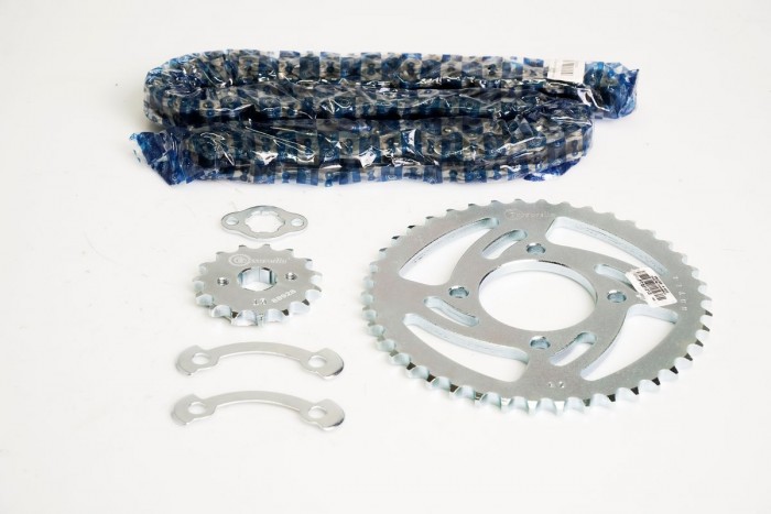 KIT ARRASTRE - EMPIRE RKV 200 4 HUECOS (PT42C-PD15C-428--132-C) NIQUELADA CASSARELLA