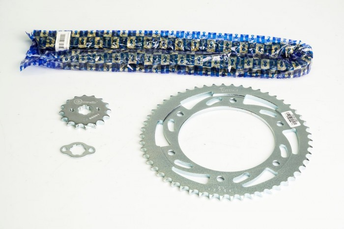 KIT ARRASTRE - XR BRIO 125 6 HUECOS (PT54C-PD16C-428-H-132-C) DORADA CASSARELLA