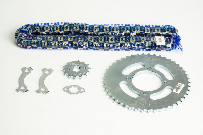 KIT ARRASTRE - YD LIBERO 125 4 HUECOS (PT45C 4H-PD14C 2H -428-H-120-C) DORADA CASSARELLA