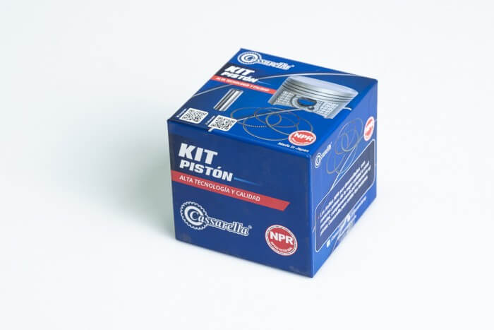 KIT PISTON CASSARELLA AX115 125 (235-JAP)
