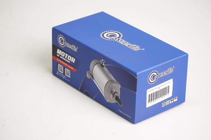 MOTOR DE ARRANQUE CBF150/INVICTA/CBF125/RTX150/XR150/THRILLER150/MRX150/MRX125/HUNK160/X-PULSE200/HUNK190 CASSARELLA (606)