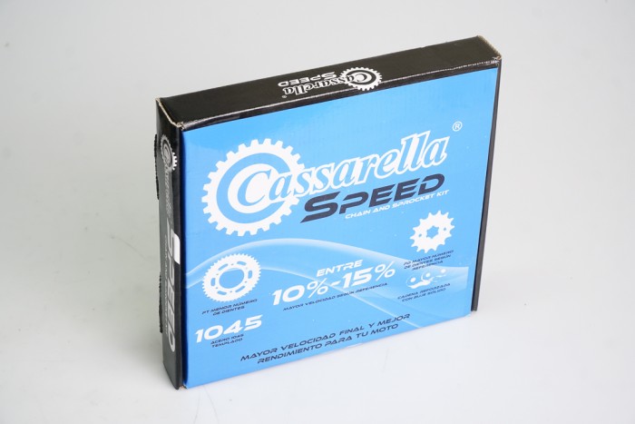 KIT ARRASTRE - PULSAR NS 150 4 HUECOS (PT43C-PD16C-428-H-138-C) DORADA SPEED CASSARELLA