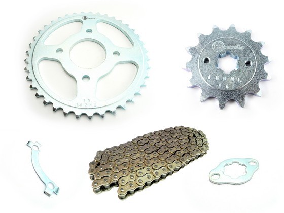KIT ARRASTRE - PULSAR UG 180 4 HUECOS (PT39C-PD14C-520-H-104-C) NIQUELADA CASSARELLA