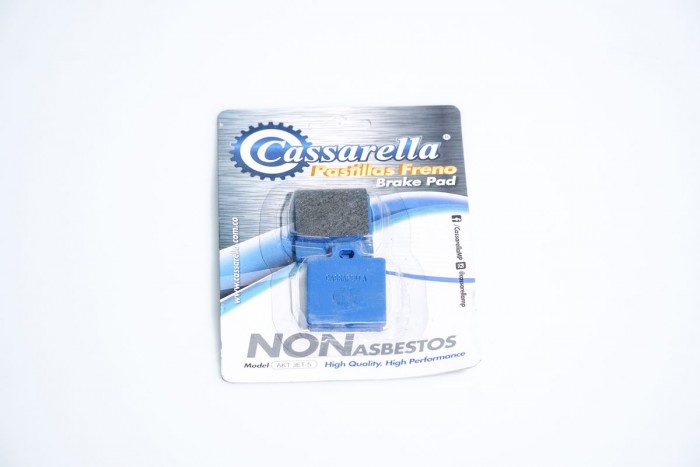 PASTILLA FRENO CASSARELLA TRASERA AKT125 JET-5