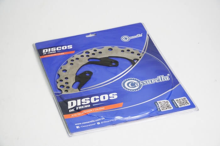 DISCO FRENO DELANTERO CASSARELLA AKT CR5 180|CR5 200