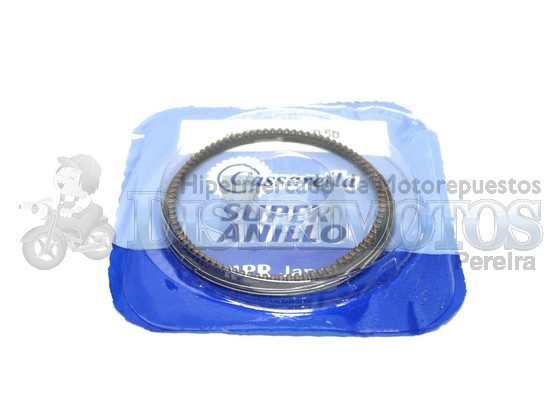 ANILLOS CASSARELLA BOXER CT/PLATINO100 050(016-JAP)