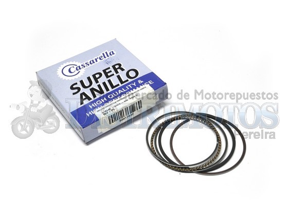 ANILLOS CASSARELLA YBR125/XTZ125/LIBERO125 150(016-JAP)