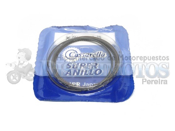 ANILLOS CASSARELLA BOXER CT/PLATINO100 175(016-JAP)
