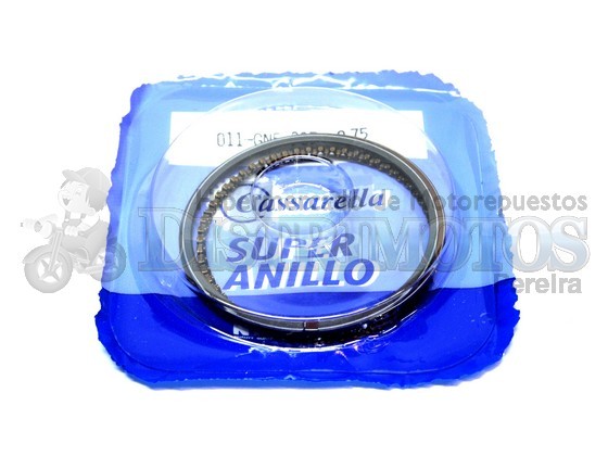ANILLOS CASSARELLA ECO100/CD100/C100BIZ 075(016-JAP)