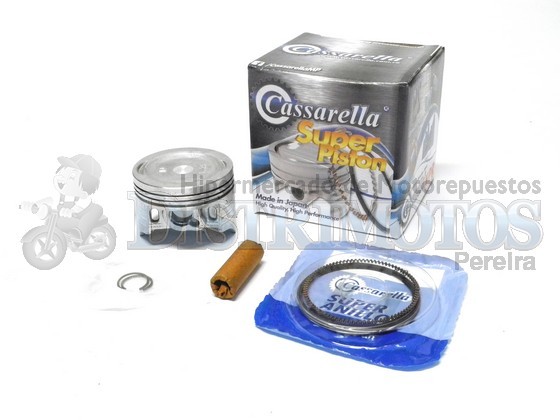 KIT PISTON CASSARELLA CB110/DIO110/NAVI110/DREAM NEO110 125 (235-JAP)