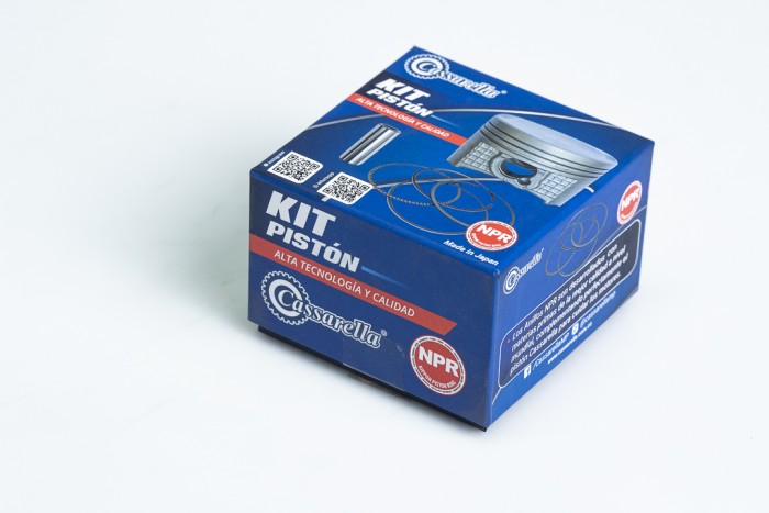 KIT PISTON CASSARELLA ECO100/CD100/BIZ/VICTORY-ONE-MP/C100/WAVE 175 (235-JAP)
