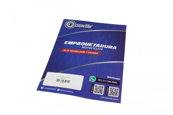KIT EMPAQUE COMPLETO CASSARELLA YBR125(549)