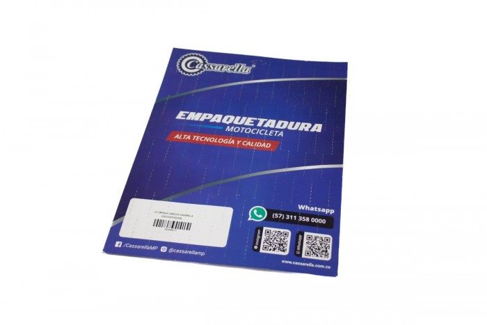 KIT EMPAQUE COMPLETO CASSARELLA DISCOVER100(549)