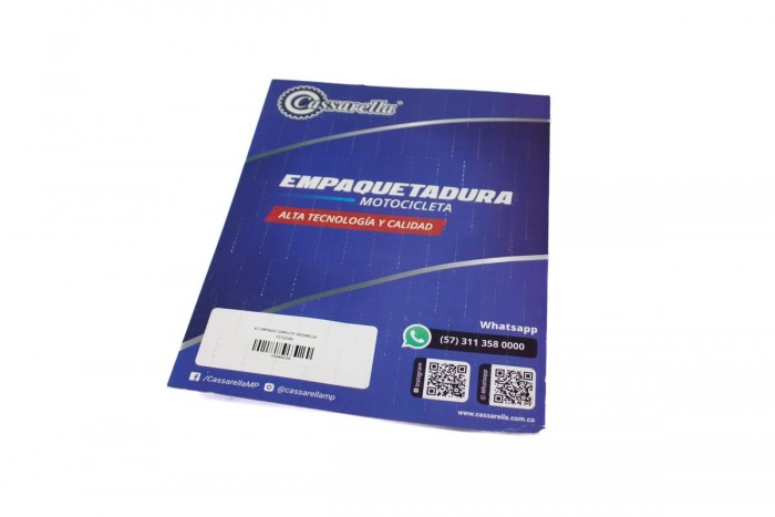 KIT EMPAQUE COMPLETO CASSARELLA FZ16(549)
