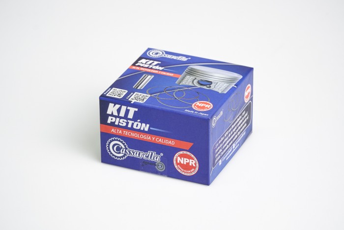 KIT PISTON CASSARELLA CBF125/IGNITOR125/MRX125 050 (235-JAP)