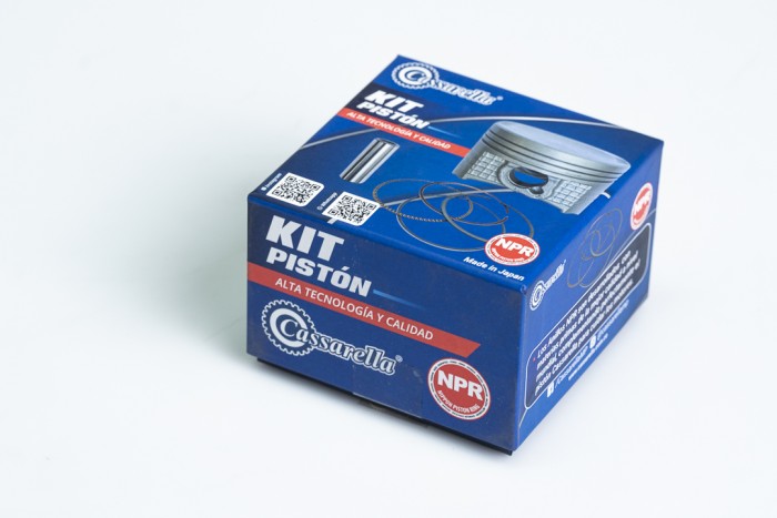 KIT PISTON CASSARELLA ECO100/CD100/BIZ/VICTORY-ONE-MP/C100/WAVE 025 (235-JAP)