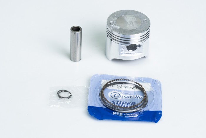 KIT PISTON CASSARELLA ECO100/CD100/BIZ/VICTORY-ONE-MP/C100/WAVE 025 (235-JAP)