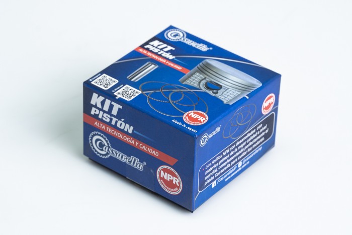 KIT PISTON CASSARELLA ECO100/CD100/BIZ/VICTORY-ONE-MP/C100/WAVE 125 (235-JAP)