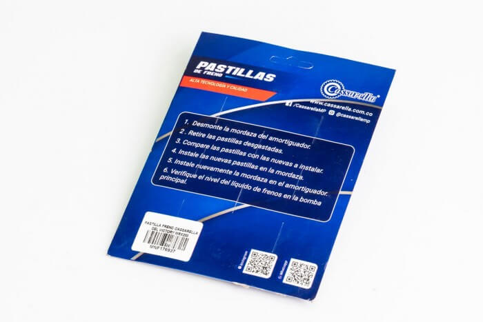 PASTILLA FRENO CASSARELLA DEL VICTORY MRX 200|ARIZONA 200