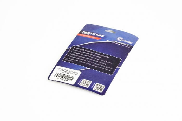 PASTILLA FRENO CASSARELLA XTZ250 (17-24)/XTZ150/PCX160 DELANTERA